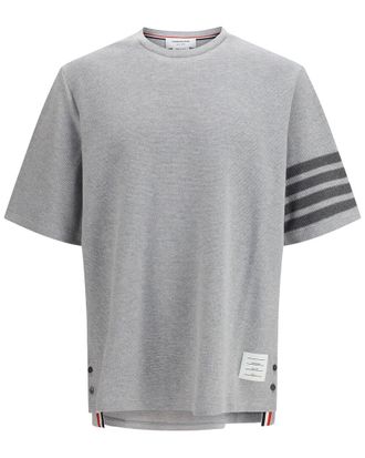 Thom Browne Textured Piqu&eacute; T-Shirt