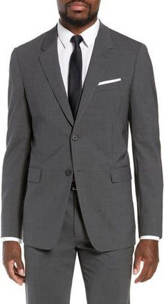 Theory New Tailor Chambers Suit Jacket in Medium Charcoal at Nordstrom Rack, Size 46Regular