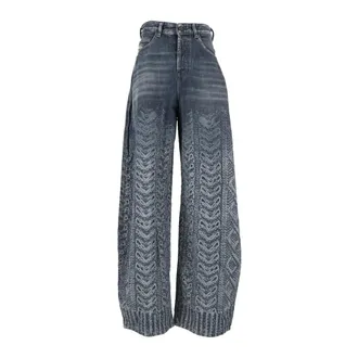 Diesel 1987 D-Khelz-S2 Jeans - Dames - Jeans - Blauw - Maat: W25 Katoen
