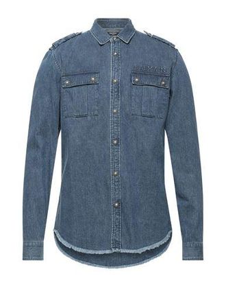 Balmain TOPWEAR - Denim shirts on YOOX.COM