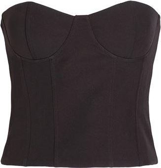 8 by YOOX BUSTIER CORSET TOP