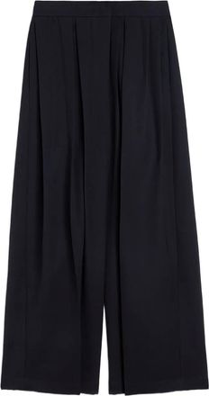 Jil Sander Geplooide pantalon - Blauw