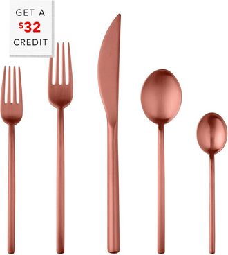 Mepra Linea Ice Bronze 5Pc Place Setting With $32 Credit