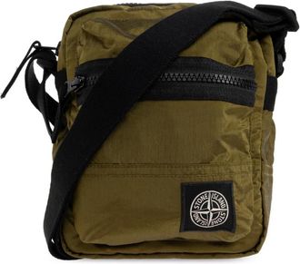 Stone Island Hombre, Bolsos, Verde, Talla: ONE Size