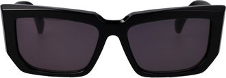 Max Mara Squared Sunglasses Mm0126/S 01 A