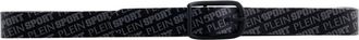 Plein Sport Zwarte herenriem met logo - Heren - Riemen - Zwart - ONE Size - Accessoires