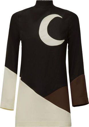 Taller Marmo Empty Quarter mini dress - women - Viscose - 40 - Black