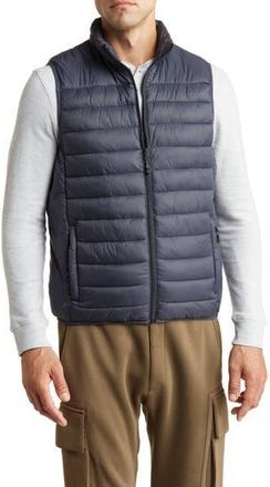 Hawke & Co PrimaLoft Quilted Nylon Vest in Carbon at Nordstrom Rack, Size Xx-Large