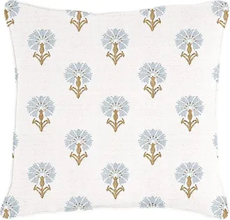 Ballard Designs Montrose Sunbrella Outdoor Pillow - Cornflower, 16 x 16 - Ballard Designs