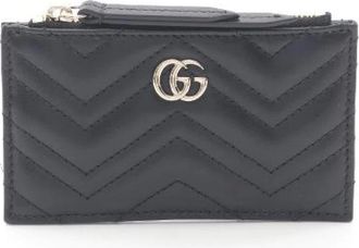 Gucci Pre-owned Wallets, female, Black, Size: ONE SIZE Pre-owned Leather wallets