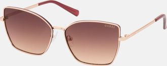 Guess Metal Butterfly Sunglasses