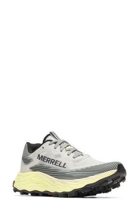 Merrell Agility Peak 6 Running Shoe in Pigeon/limone at Nordstrom, Size 10.5