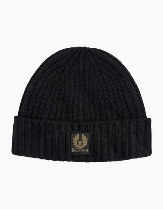Belstaff Mens Belstaff Watch Beanie Hat Black - Size: ONE size