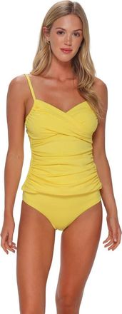 Sunsets Simone Tankini Swimsuit Top in Pineapple Crepe at Nordstrom, Size X-Small