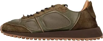 Buttero Schoenen, Heren, Groen, 41 EU, Su&egrave;de, Su&egrave;de en Stoffen Sneakers