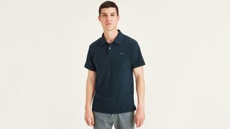 Dockers Rib Collar Polo, Slim Fit