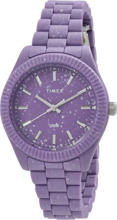 Timex Legacy Ocean Quartz Purple Dial Ladies Watch TW2V77300