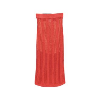 Pennyblack Midi Skirts, female, Red, Size: L Midi Skirt