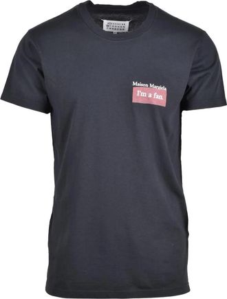 Maison Margiela T-Shirts - Heren - T-shirts - Zwart - S - Katoen - Tops