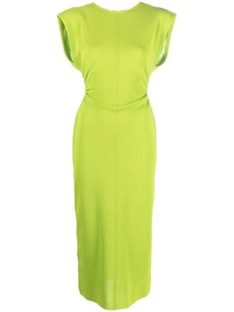 Philosophy di Lorenzo Serafini cut-out sleeveless midi dress - Green