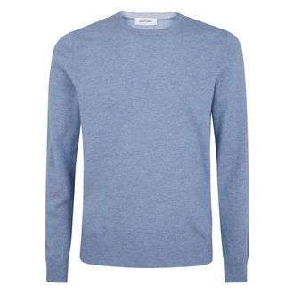 Gran Sasso Round-neck Knitwear - Knitwear - Hombre - Azul - 3XL