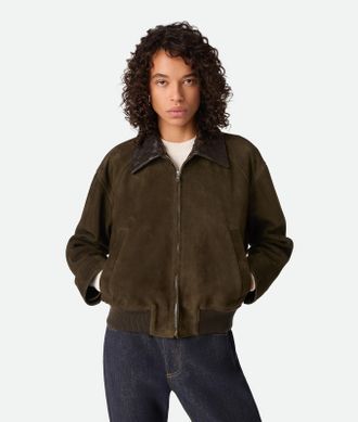 Bottega Veneta Giacca In Suede - Bottega Veneta