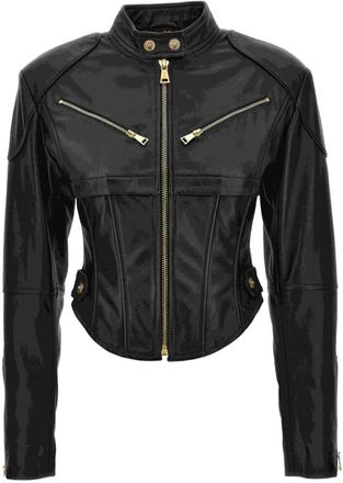 Versace Jeans Couture Giacca in pelle - Nero