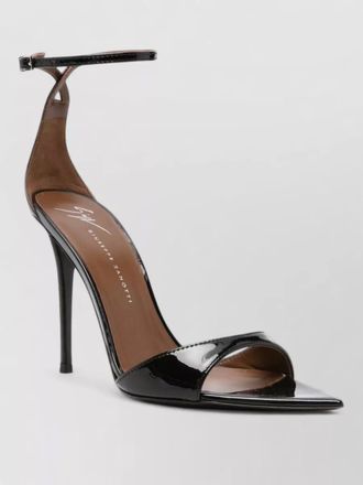 Giuseppe Zanotti intriigo leather sandals pointed toe stiletto