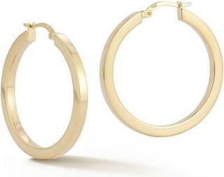 Glaze Jewelry Tube Hoop Earrings in Gold at Nordstrom Rack