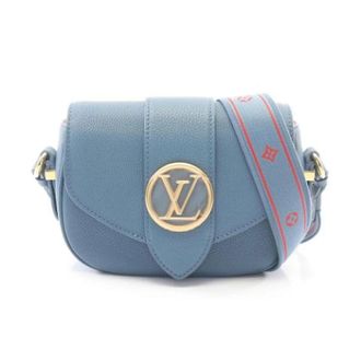 Louis Vuitton Pre-owned Vintage Schoudertas - Dames - Pre-owned - Blauw - Maat: ONE Size Leer
