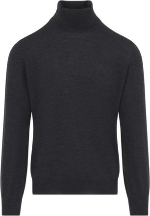 Brunello Cucinelli Dark Grey Turtle Neck Sweater