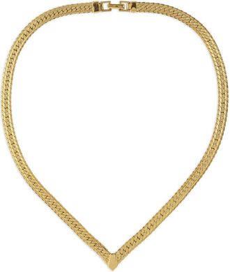 Susan Caplan Vintage 1980s pre-owned Napier necklace - women - 23kt Gold Vermeil - One Size