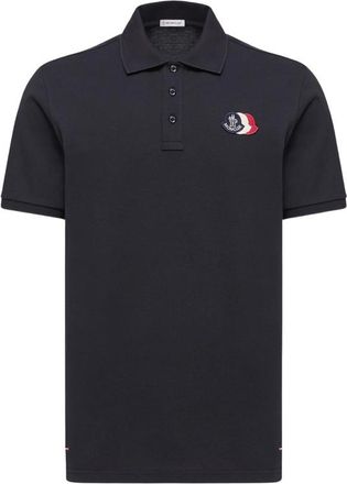 Moncler Logo-patch Polo Shirt