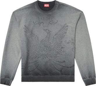 Diesel Felpa S-Aron - Grigio