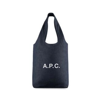 A.P.C. A. p.c. Medium Ninon Denim Tote Bag