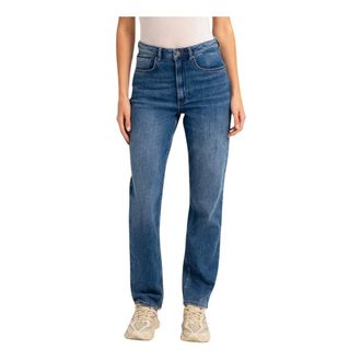 YaYa Vaqueros de corte recto y ajustado - Jeans - Mujer - Azul - 2XS