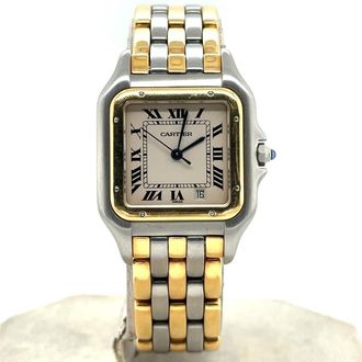 Cartier Pre-owned Cartier Panthere Quartz Silver Dial Ladies Watch W25028B6