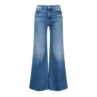 Mother Wide Jeans, female, Blue, W29, Wide Leg Jeans