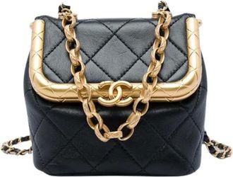 Chanel Borsa Pre-owned Mini Satchel Trapuntata - - Pre-owned - Donna - Nero - ONE SIZE