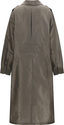 Prada Womens Taffeta Dress Mimetico Silk