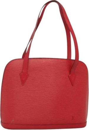 Louis Vuitton Pre-owned Shoulder Bags, female, Red, Size: ONE SIZE Pre-owned Leather louis-vuitton-bags