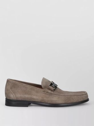 Ferragamo leather loafers