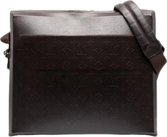 Louis Vuitton Pre-owned Steve - Dames - Vintage Schoudertas - Bruin - ONE Size - Leer - Vintage