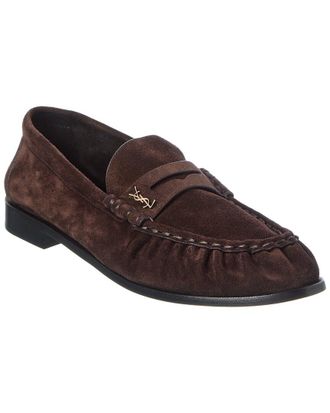 Saint Laurent Suede Le Loafer
