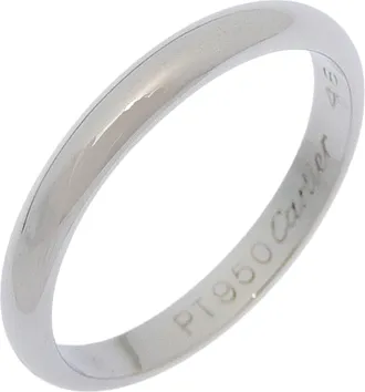 Cartier Platinum 950 Band Ring (Pre-Owned)