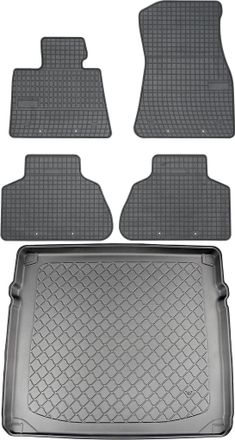 OEM Bmw X5 G05 Suv Desde Noviembre De 2018. Juego De Alfombrillas De Goma Para Coche Y Alfombrilla Para Maletero