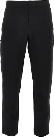 Emporio Armani Cotton-blend pants with logo print Man XL