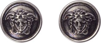 Versace Le Medusa Stud Earrings in Palladium 82 at Nordstrom
