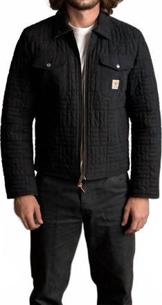 Iron And Resin Verslab Reversible Jacket In Brown