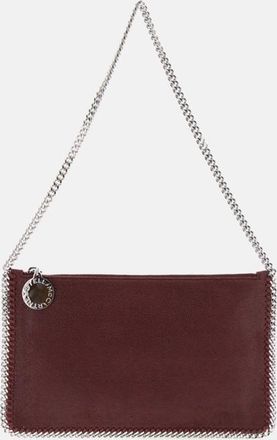 Stella McCartney Maroon Falabella Clutch